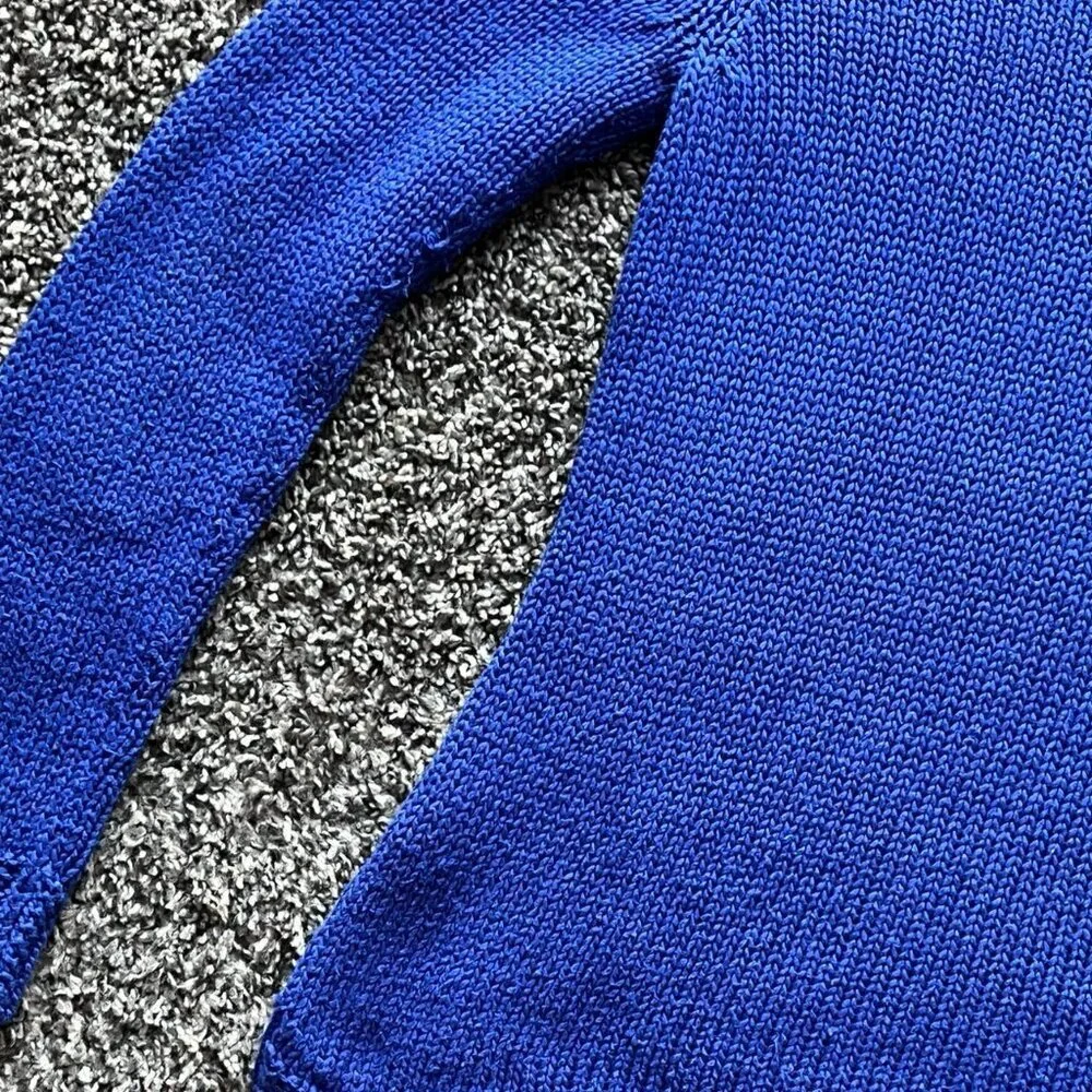 Polo Ralph Lauren Womens Large Blue Sweater Knit Pullover - Picture 4 of 8